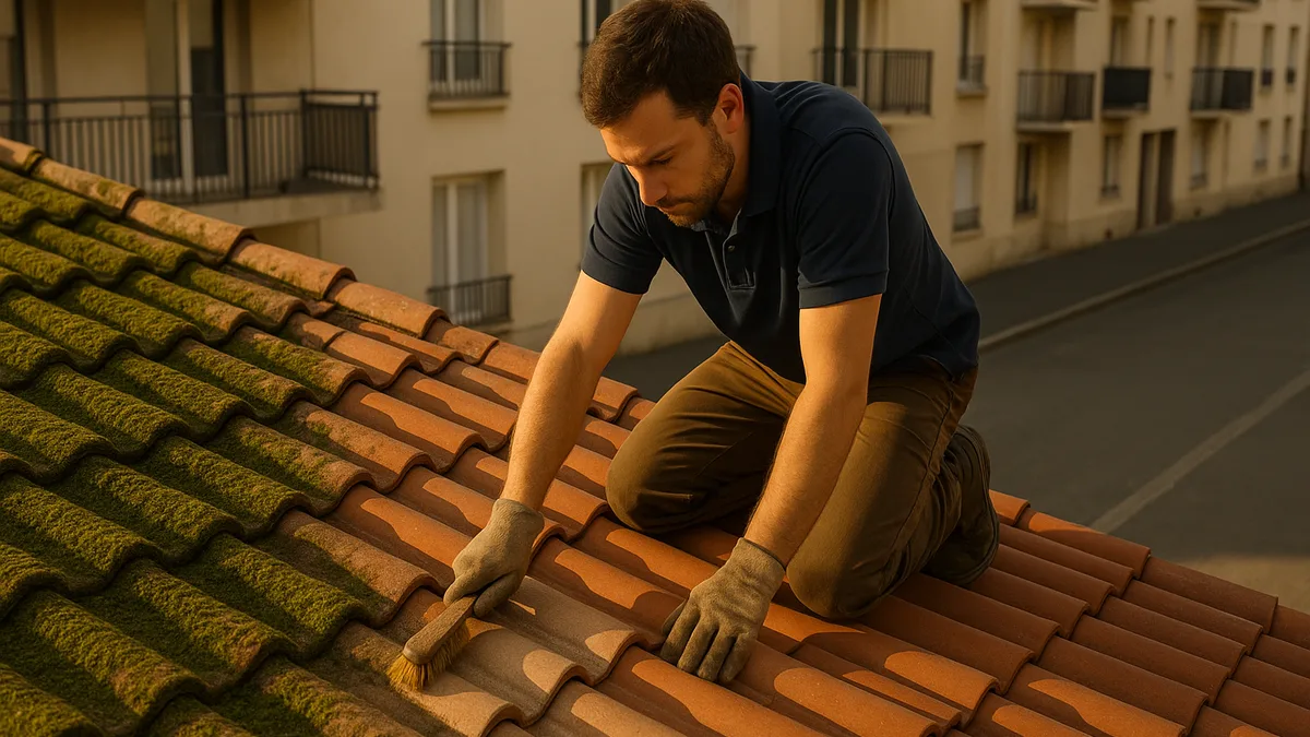 Nettoyage toiture à Montpellier